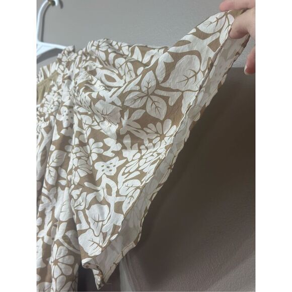 NWT Aureum Tiered Floral Hi Lo Hem Mini Dress Women's Small - Picture 3 of 10